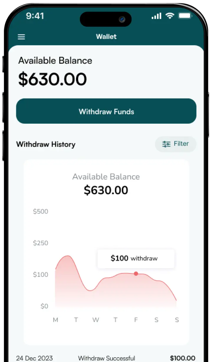 the mock screen shows the quality detection of mobile app testing tool