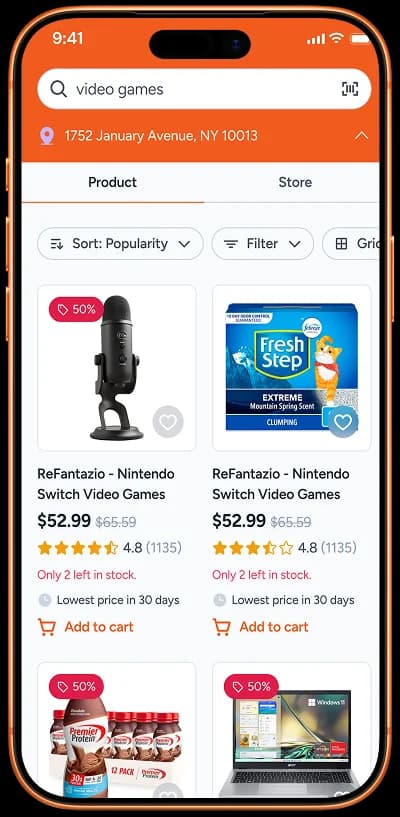 ecommerce mobile